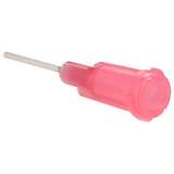 PoisLok™ 304 Stainless Steel Disposable Dispensing Needle, 20 ga, 1in x 0.023 in x 0.036 in, Pink redirect to product page